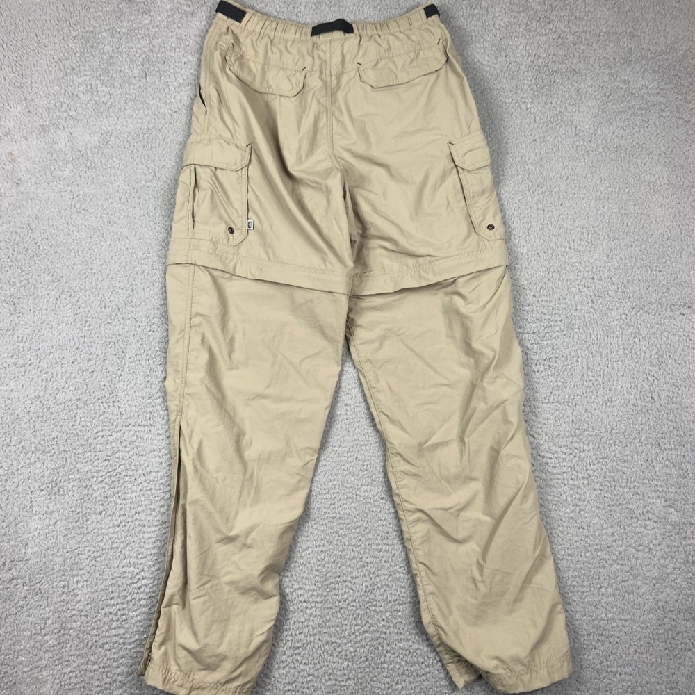 REI Mens Green Nylon Cargo Convertible Hiking Pants UPF 50+ Small 32 Inseam - Picture 8 of 10